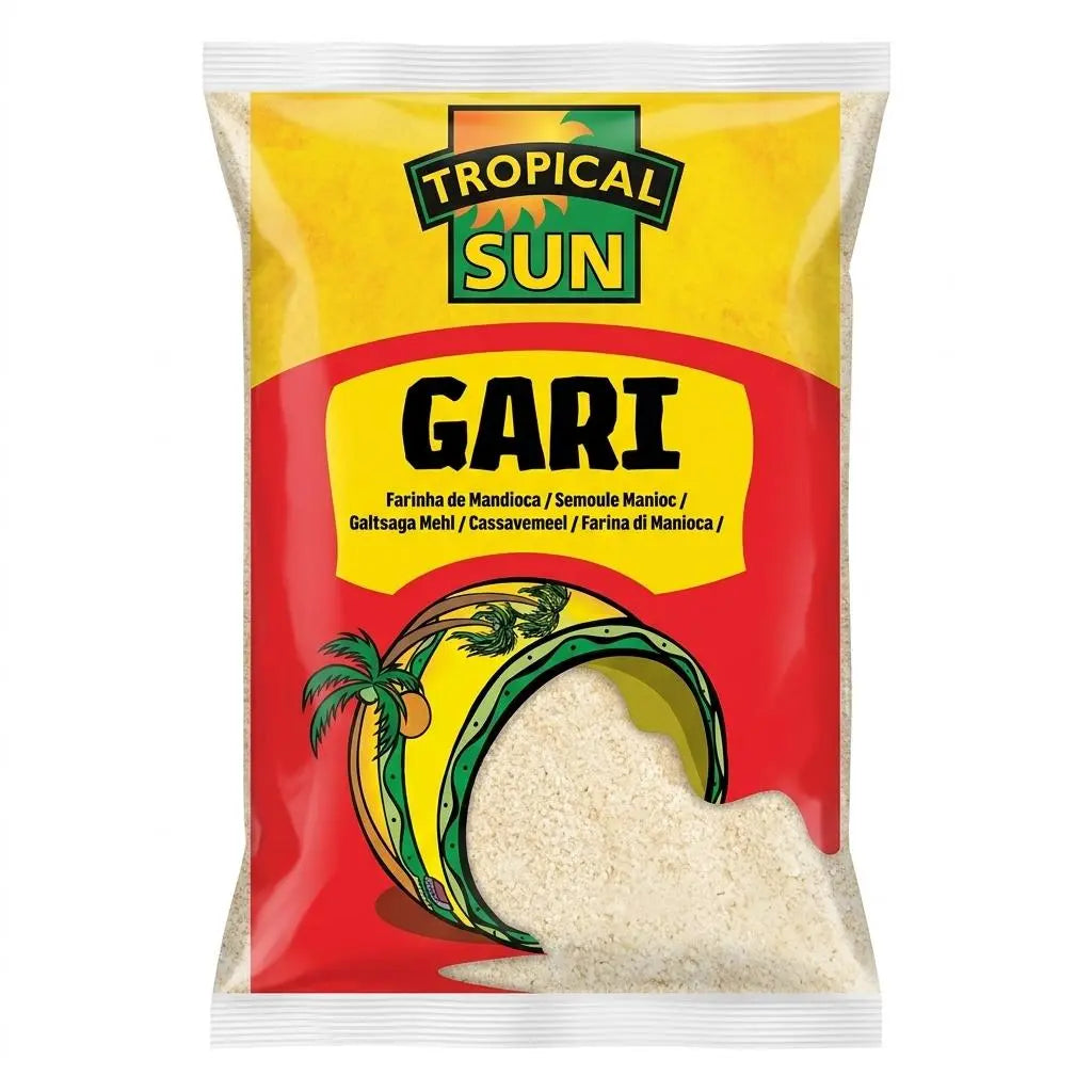 Tropical Sun Gari – Premium Roasted Cassava Grains Spice Max Carlow