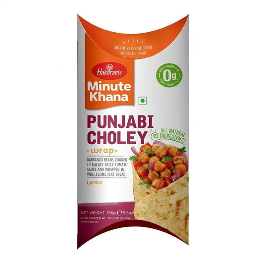 Haldiram's Minute Khana: Punjabi Choley Wrap – 156g Spice Max Carlow
