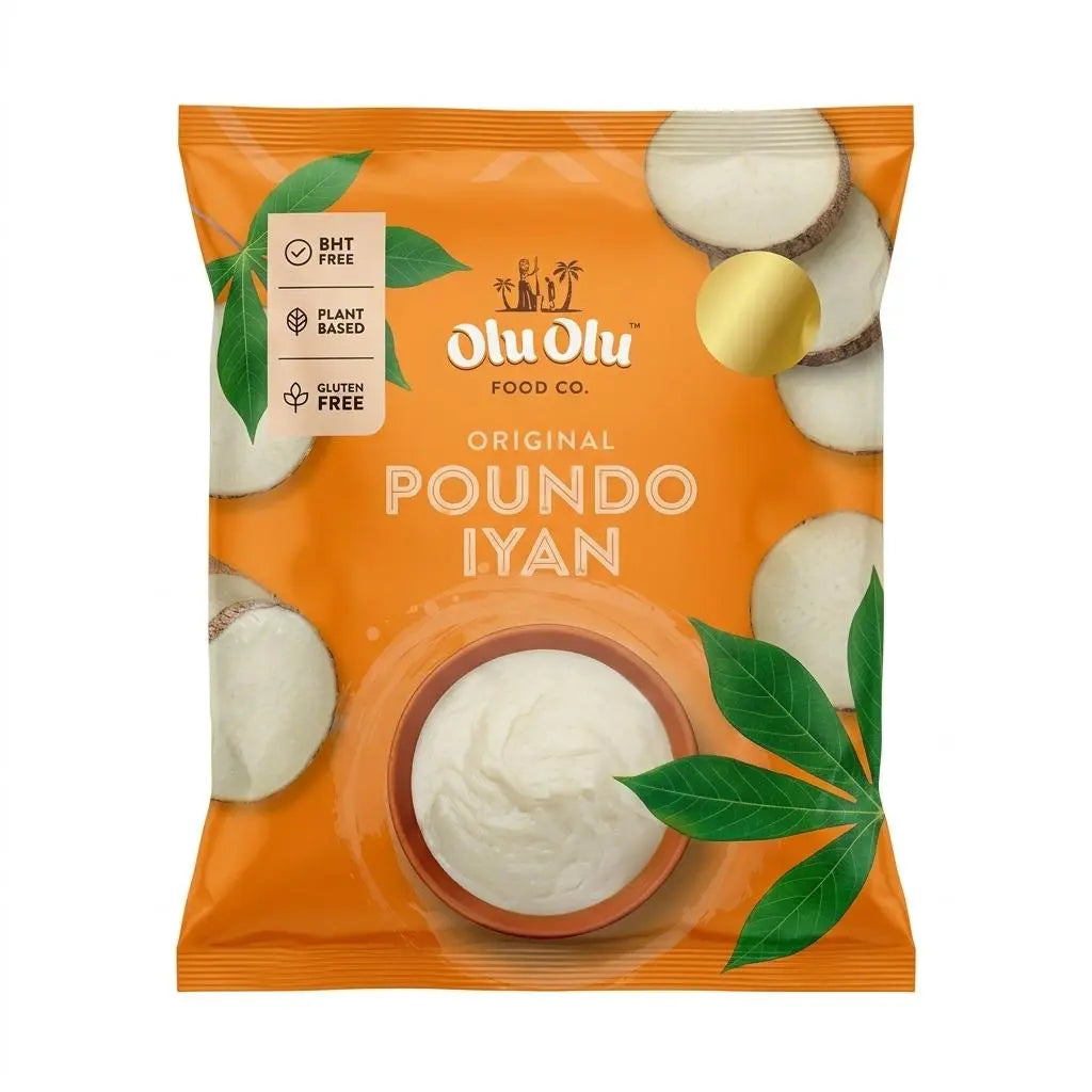 Olu Olu Original Poundo Iyan – Authentic Pounded Yam Flour Spice Max Carlow