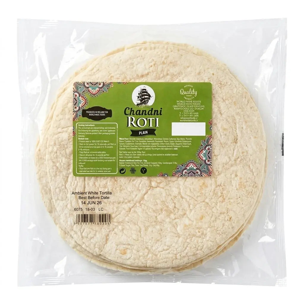 Chandni Roti – Freshly Prepared Plain Flatbreads Spice Max Carlow