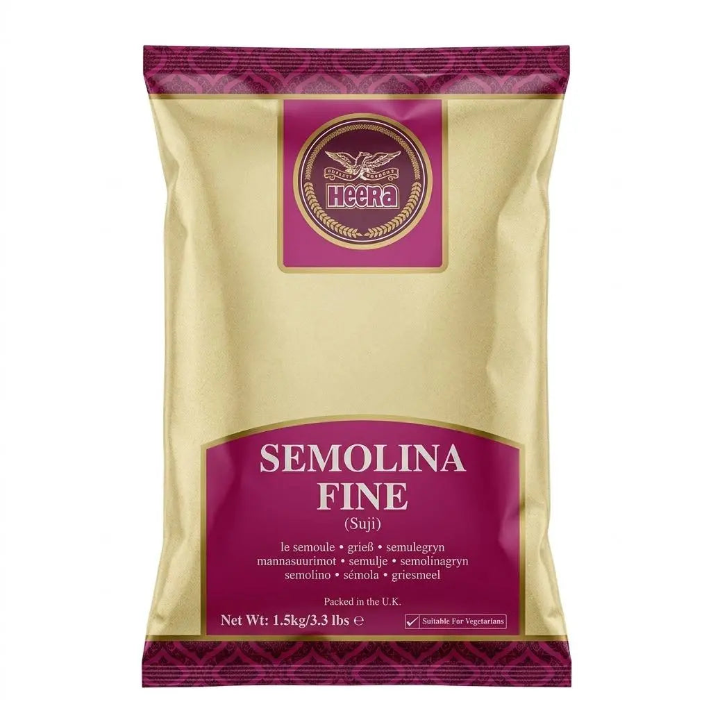 Heera Fine Semolina (Suji) – Premium Quality Granulated Wheat Spice Max Carlow