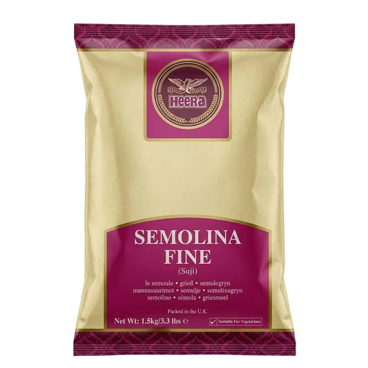 Heera Fine Semolina (Suji) – Premium Quality Granulated Wheat Spice Max Carlow